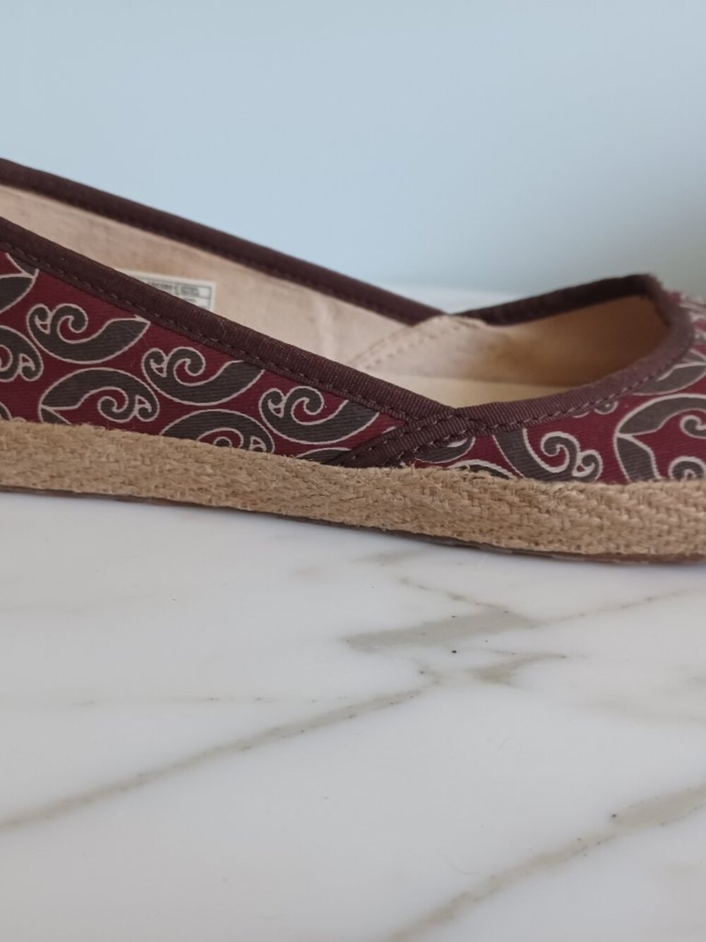 UGG Womens Shoes Flats Indah Marrakech Espadrilles Size 9 - Picture 6 of 13